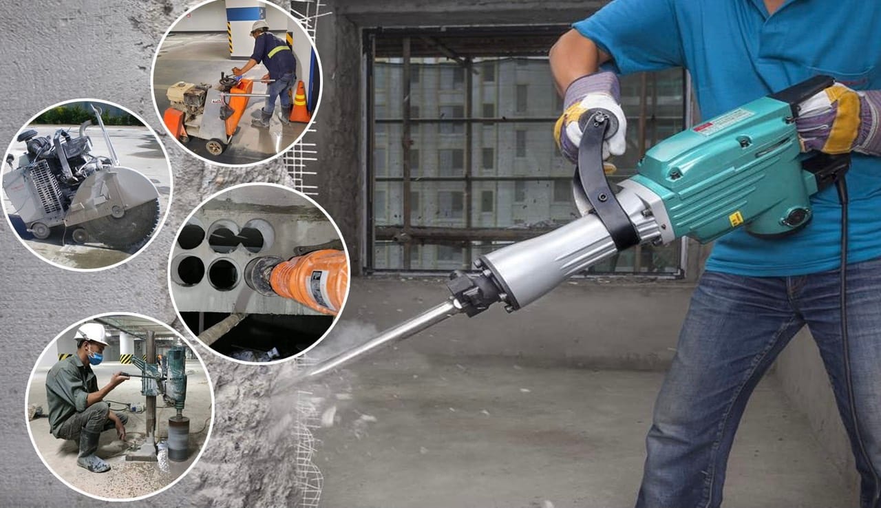 Khoan Cắt Bê Tông Đồng Xoài | Khoan Cắt Bê Tông Đồng Phú | Bình Phước